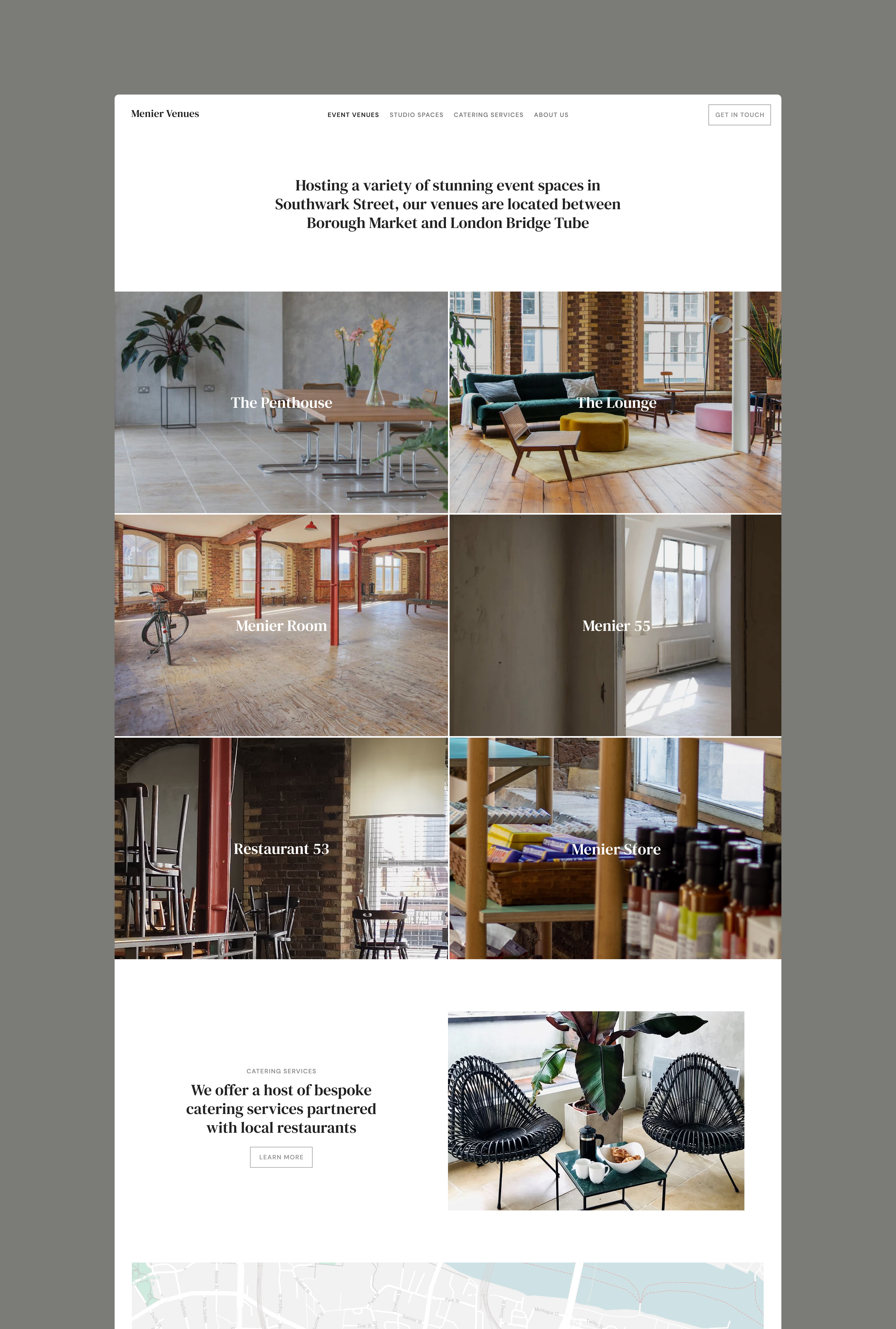 Menier Venues project image